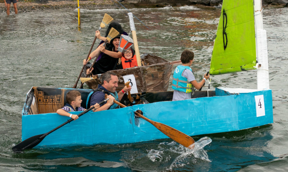Cardboard Boat Race, F&CS, Family and Childrens Service