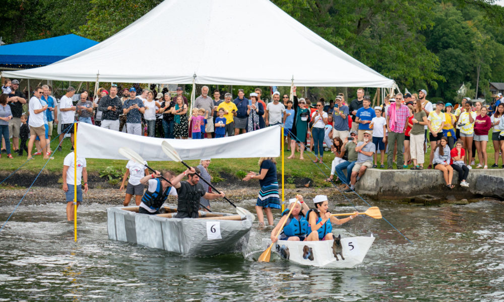 Cardboard Boat Race, F&CS, Family and Childrens Service