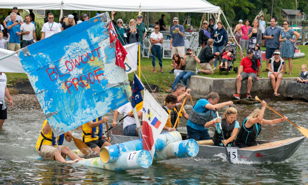 Cardboard Boat Race, F&CS, Family and Childrens Service