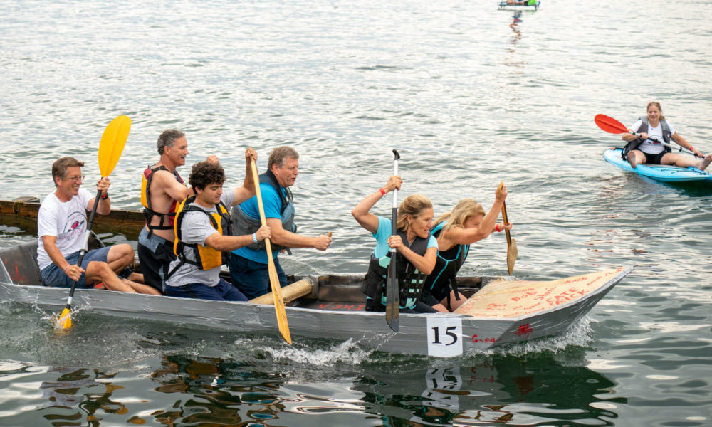 Cardboard Boat Race, F&CS, Family and Childrens Service